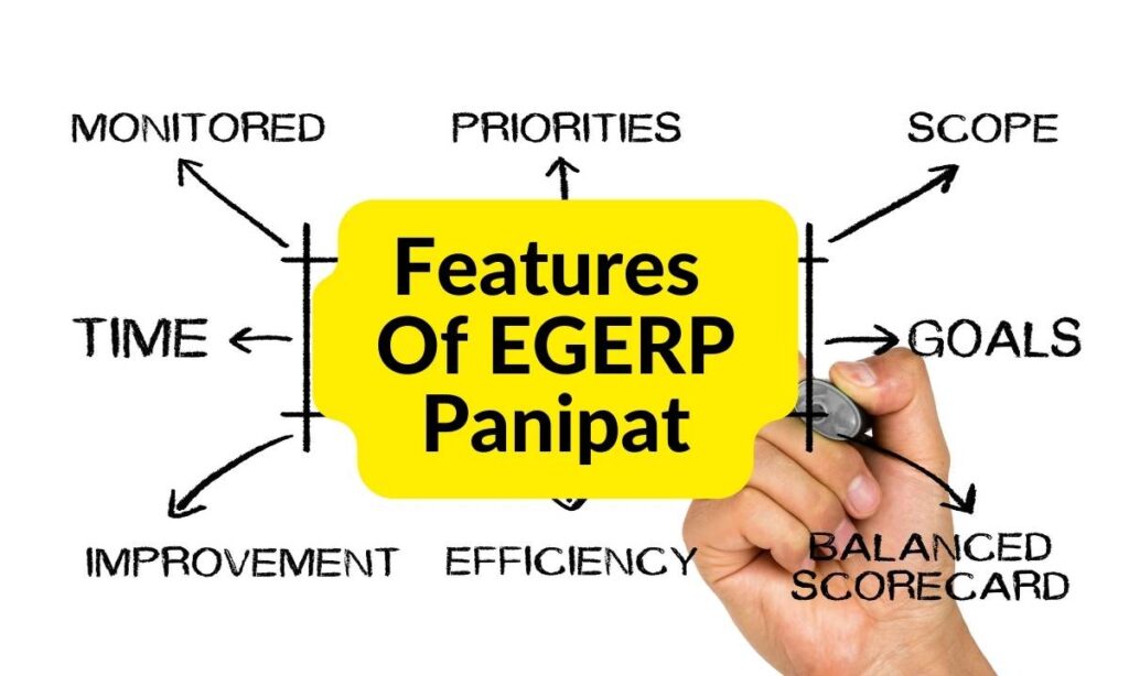 Features 
Of EGERP Panipat